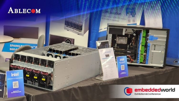Ablecom Showcased AI Servers at EW25’ USA